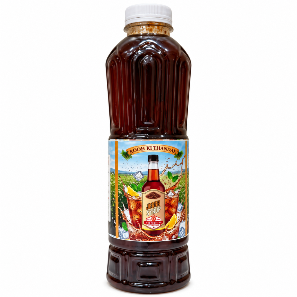 AAMCHAO Jeera Syrup – Rooh Ki Thandak, Refreshing Drink Concentrate