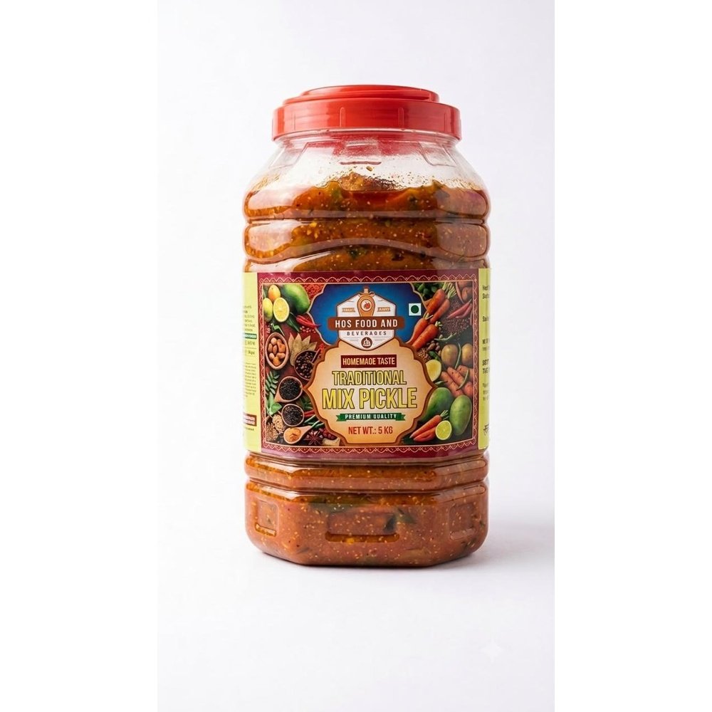 HOS Traditional Mix Pickle – 5 kg